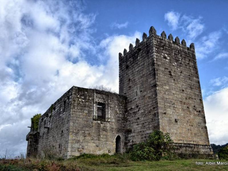 Zamek Paço de Giela w Portugalii